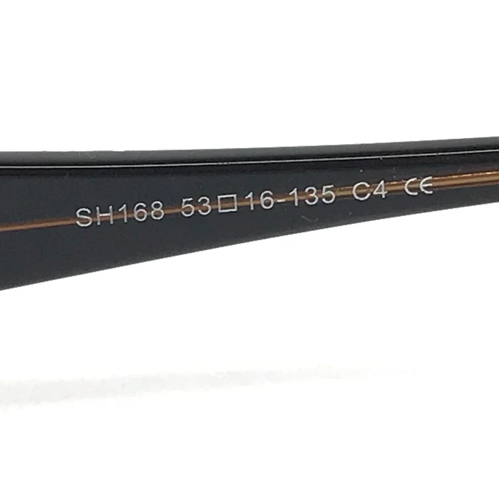 Legre Eyeglasses Frames SH168 C4 Brown Orange Fade Rectangle Full Rim 53-16-135